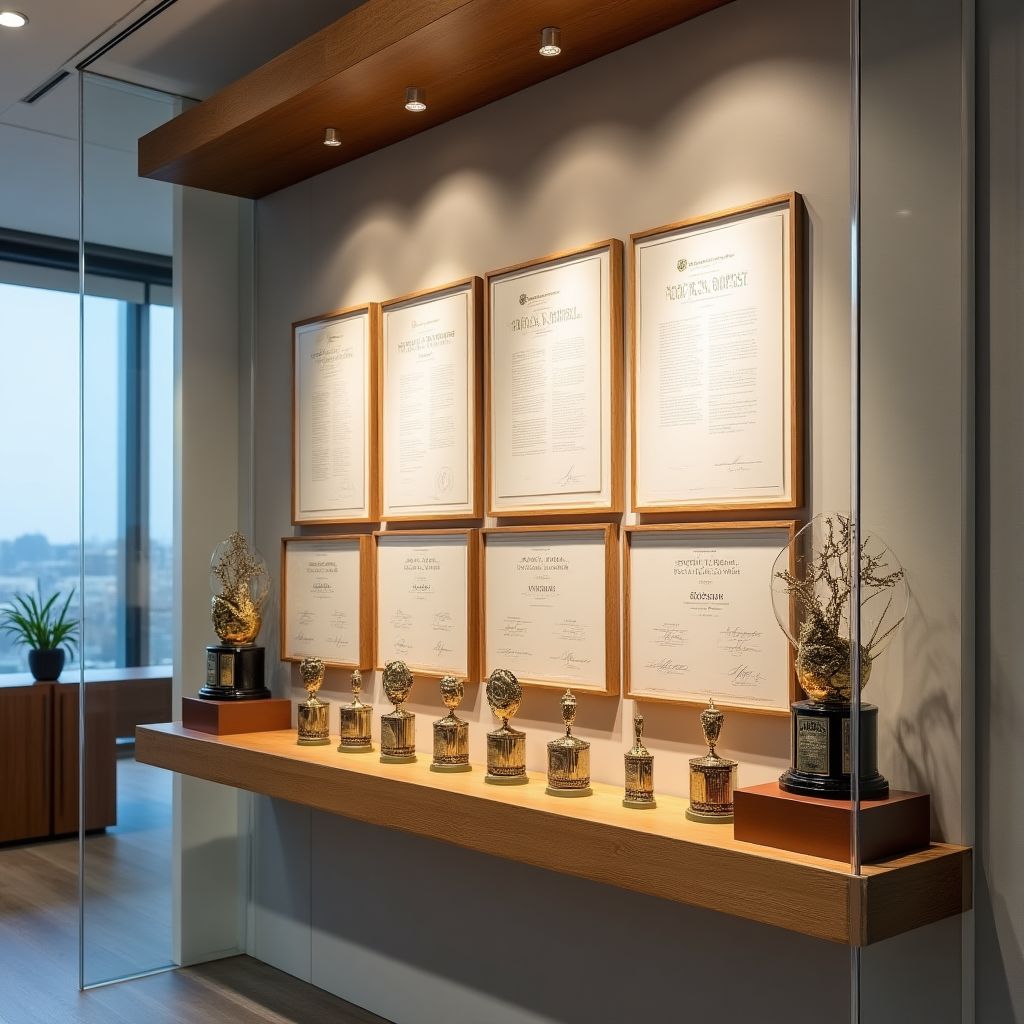 Collection de prix et distinctions